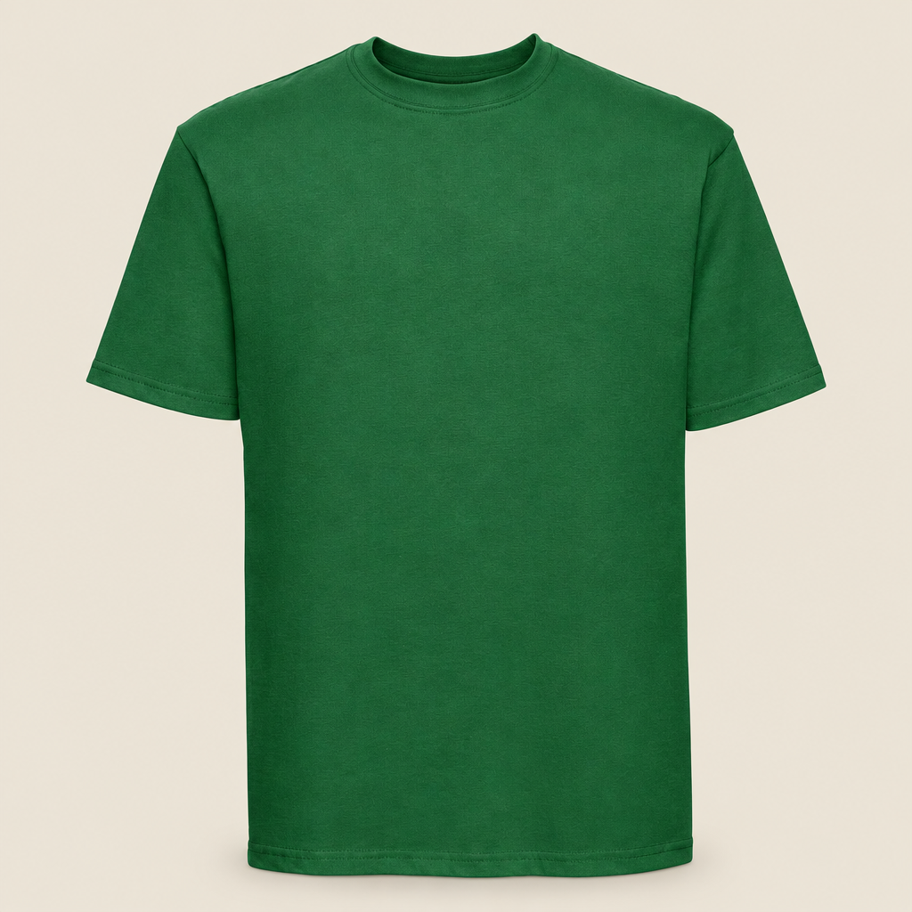 Groen T-shirt zonder model