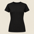 Voorbeeldafbeelding dames T-shirt zwart zonder model